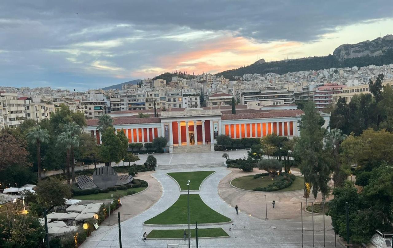 Marnis- View Of The Archeological Museum_ Athens Greece Appartamento Esterno foto