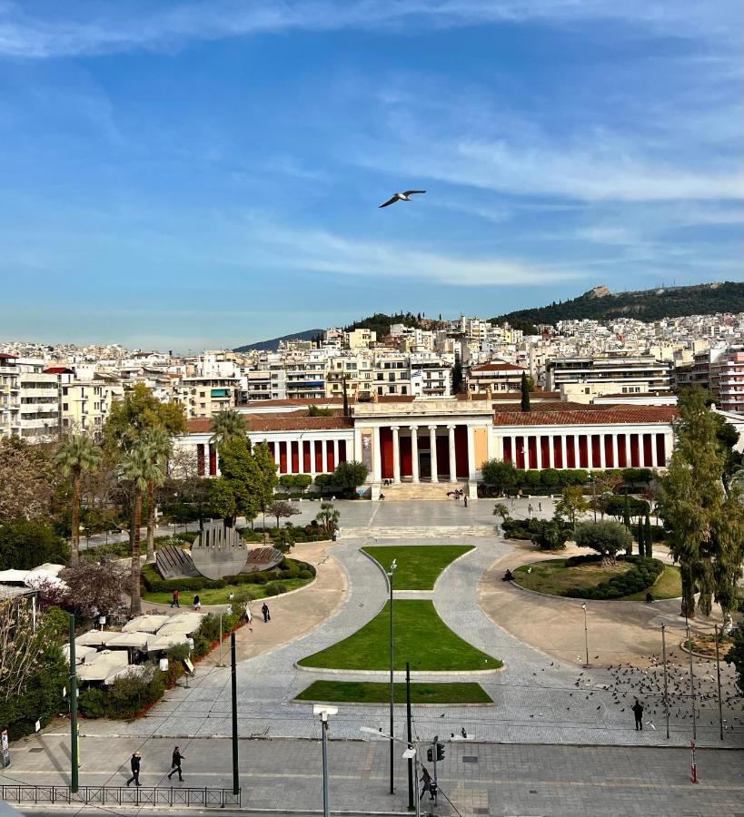 Marnis- View Of The Archeological Museum_ Athens Greece Appartamento Esterno foto
